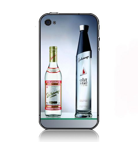 Vodka Alcohol Liquor Stolichnaya iPhone Kılıf-Kapak  892