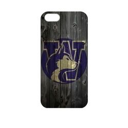 washington huskies wood iPhone Kılıf-Kapak  908