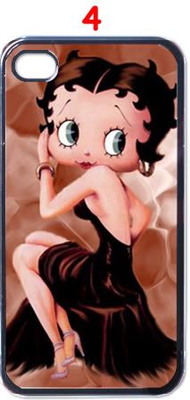 Betty Boop Cartoon (4)iPhone Kılıf-Kapak 333