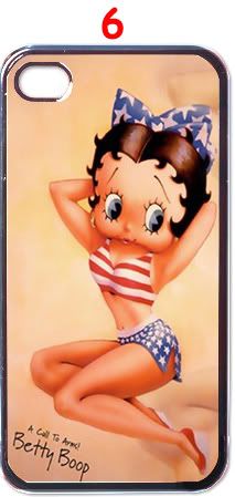 Betty Boop Cartoon (6)iPhone Kılıf-Kapak 335