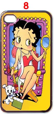 Betty Boop Cartoon (8)iPhone Kılıf-Kapak 337