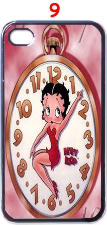 Betty Boop Cartoon (9)iPhone Kılıf-Kapak 338