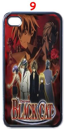 Black Cat Anime Manga (9)iPhone Kılıf-Kapak 379