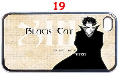 Black Cat Anime Manga (19)iPhone Kılıf-Kapak 389