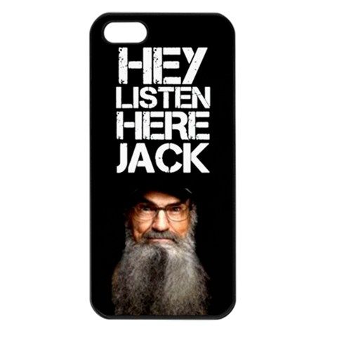 Duck Dynasty Hey Listen Here Jack SIiPhone Kılıf-Kapak 969