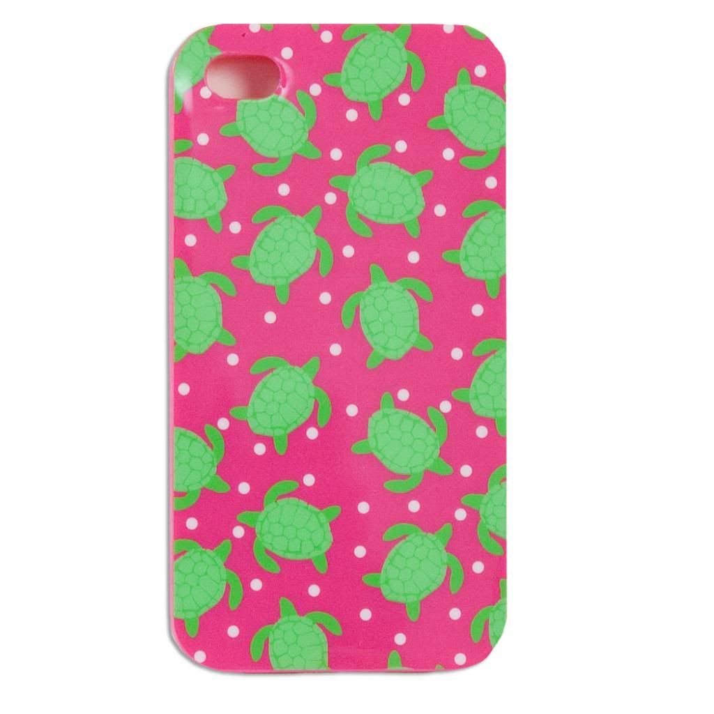 Pink TurtleiPhone Kılıf-Kapak 993