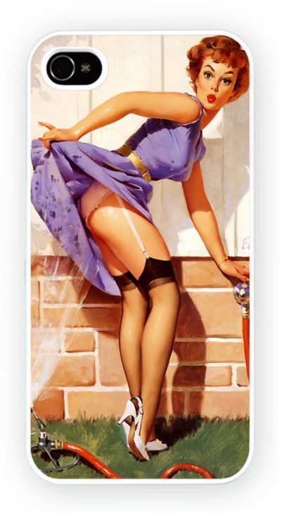American Pin Up Girl iPhone Kılıf-Kapak-030