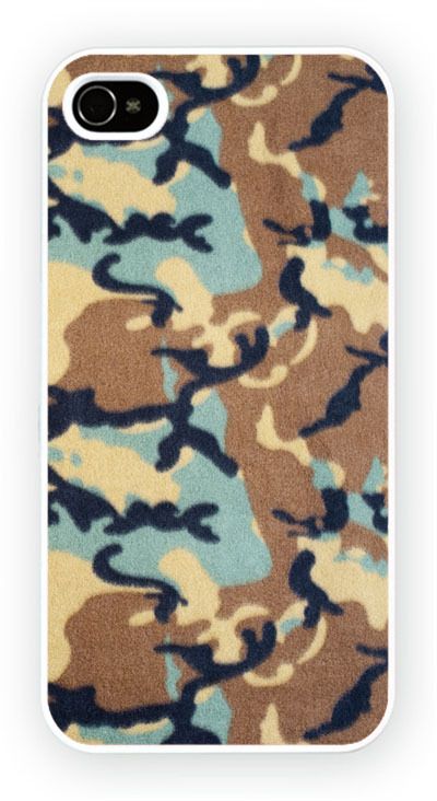Army Pattern Camouflage Brown iPhone Kılıf-Kapak-052