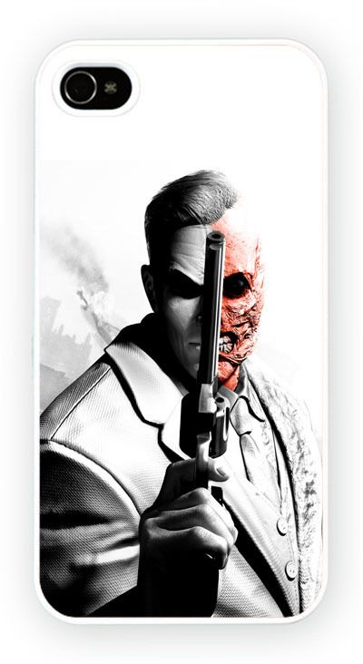 Batman Arkham City Two Face iPhone Kılıf-Kapak-100