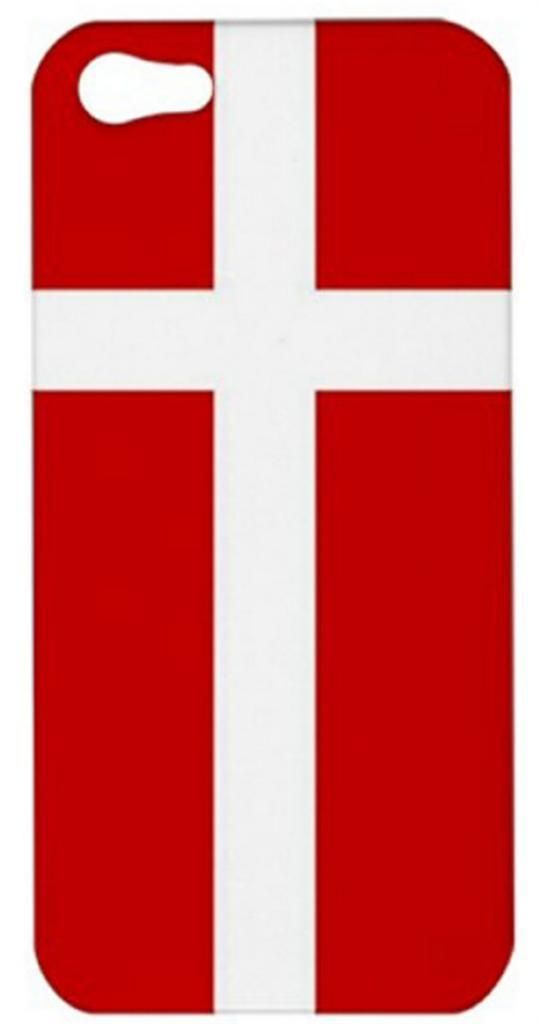 Denmark Flag iPhone Kılıf-Kapak-297