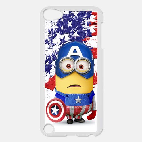 despicable me with captain america costume iPhone Kılıf-Kapak-303