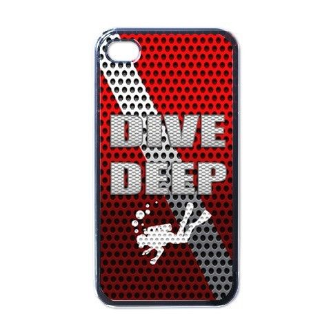 DIVE DEEP Scuba Diver Diving flag iPhone Kılıf-Kapak-315