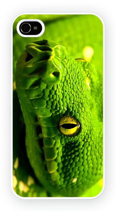 Green Snake iPhone Kılıf-Kapak-460