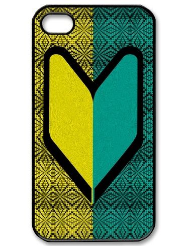 JDM Soshinoya Wakaba Badge Sports decal Racing Japan iPhone Kılıf-Kapak-546