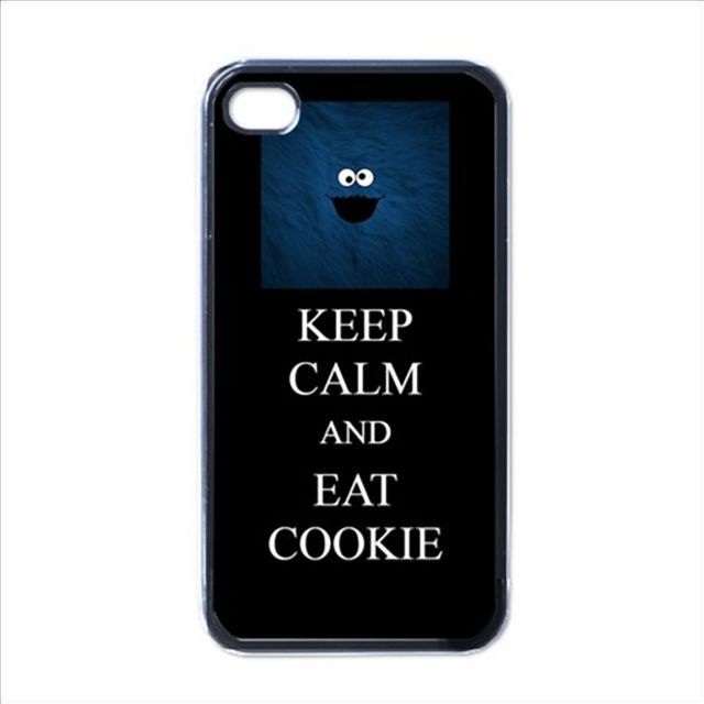 KEEP CALM AND EAT COOKIE iPhone Kılıf-Kapak-590