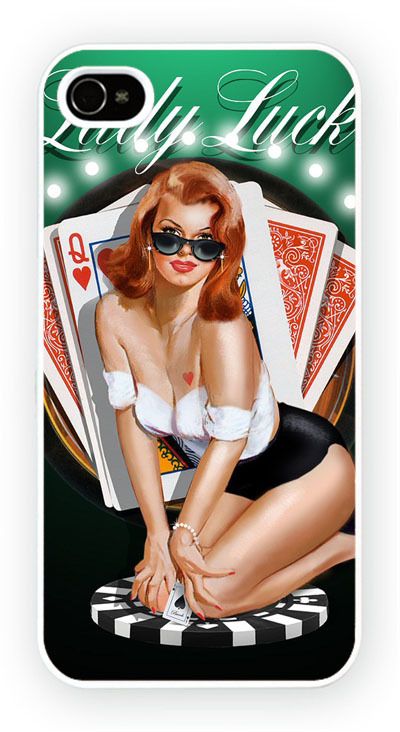 Lady Luck Tattoo iPhone Kılıf-Kapak-631