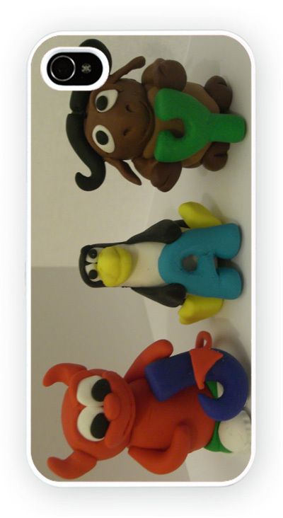Linux Tux Pinguin Devil iPhone Kılıf-Kapak-661