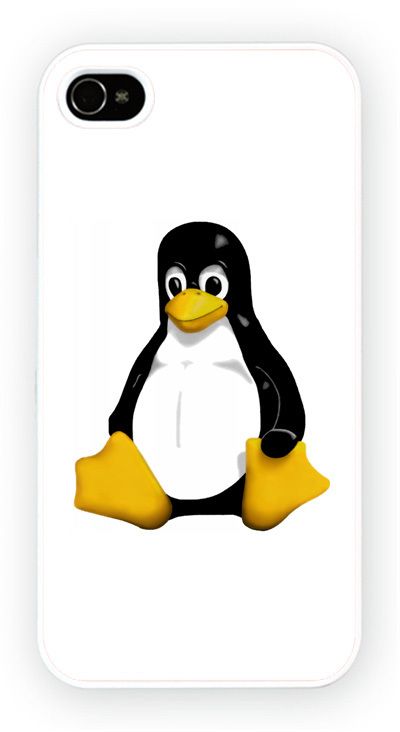 Linux Tux Pinguin iPhone Kılıf-Kapak-662