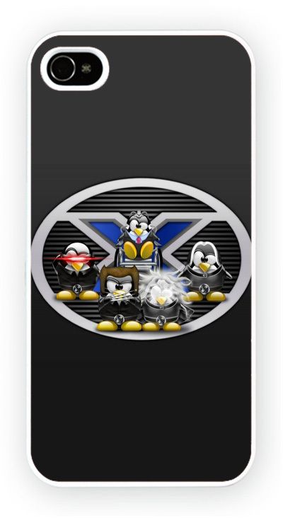 Linux Tux Pinguin Rocker iPhone Kılıf-Kapak-664