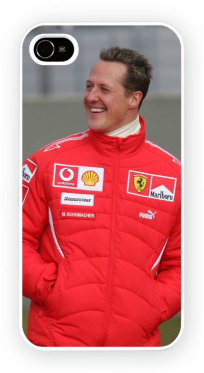 Michael Schumacher F1 Ferrari iPhone Kılıf-Kapak-736