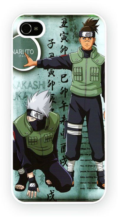 Naruto Hatake Kakashi and Iruka Sensei iPhone Kılıf-Kapak-788