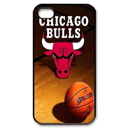 NBA Basketball Chicago Bulls with Ball iPhone Kılıf-Kapak-798