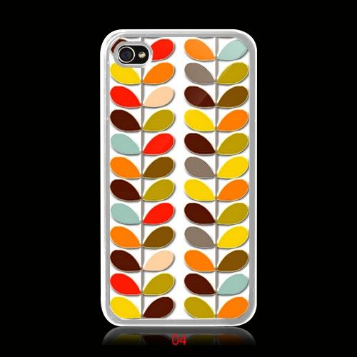 Orla Kiely Stem Designer iPhone Kılıf-Kapak-865