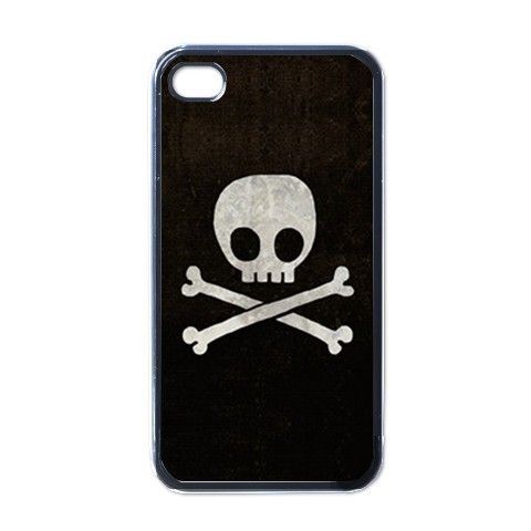 PIRATE skull bones crossbones iPhone Kılıf-Kapak-894