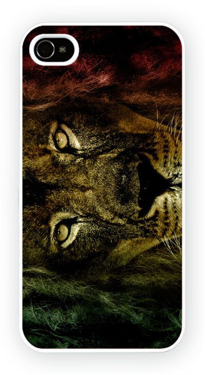 Rasta Lion Reggae iPhone Kılıf-Kapak-929