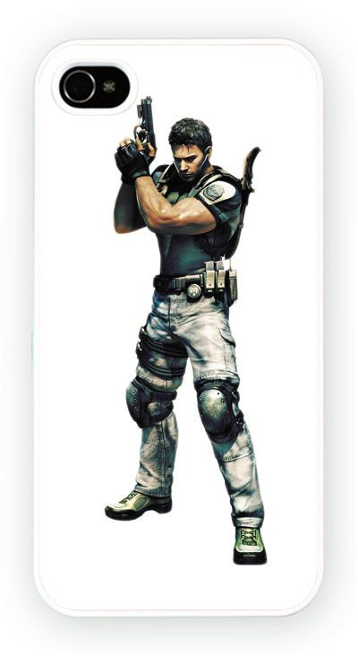 Resident Evil Chris Riedfield iPhone Kılıf-Kapak-941