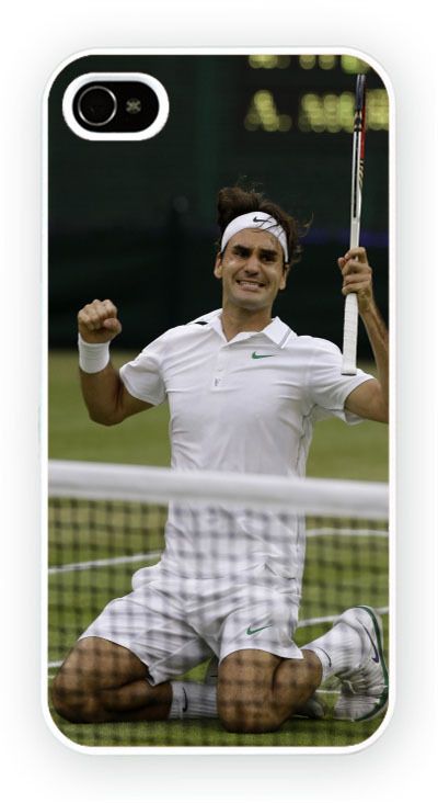 Roger Federer Tennis Fist iPhone Kılıf-Kapak-965