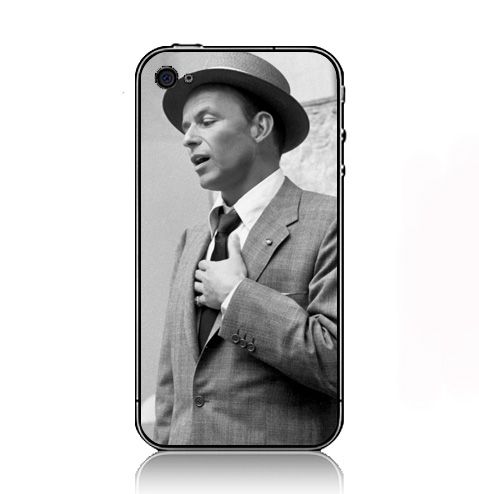 Black And White Frank Sinatra iPhone Kılıf-Kapak 217