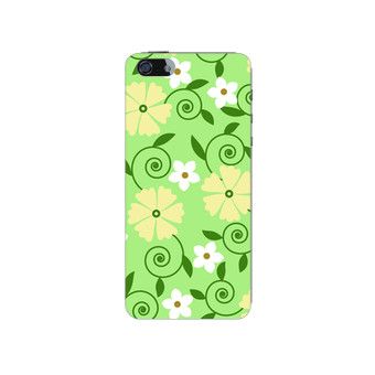 Citrus Green and Yellow Floral iPhone Kılıf-Kapak  564