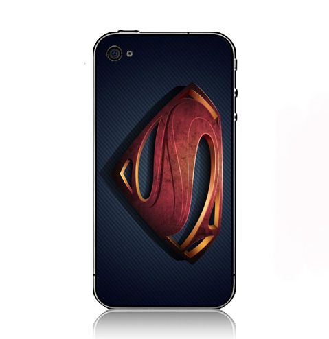 Logos Superman Logo Man Of Steel (Movie) iPhone Kılıf-Kapak  226