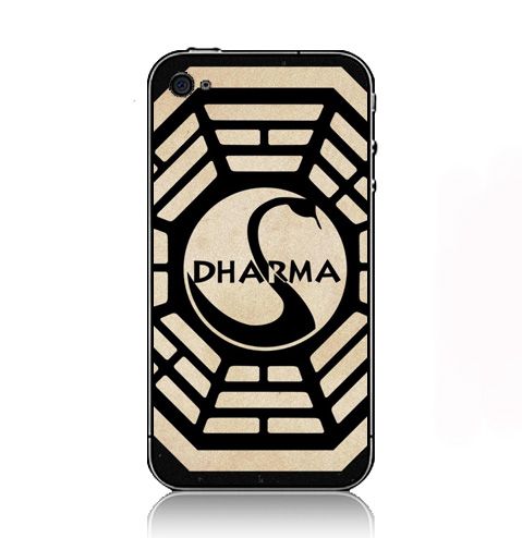 Lost (Tv Series) Dharma logos iPhone Kılıf-Kapak  235