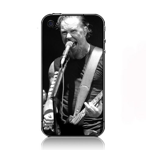 Metallica Monochrome Hetfield iPhone Kılıf-Kapak  310