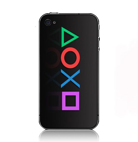 Minimalistic Playstation iPhone Kılıf-Kapak  341