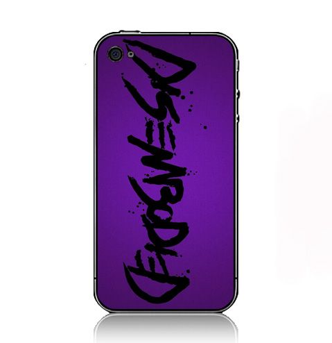 Minimalistic Purple Band Disembodied iPhone Kılıf-Kapak  342