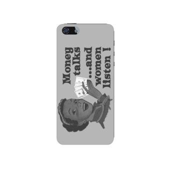 Money talks and women listen iPhone Kılıf-Kapak  352