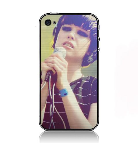 Music Crystal Castles Alice Glass iPhone Kılıf-Kapak  400