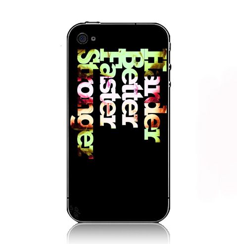 Music Daft Punk Harder Better Faster Stronger iPhone Kılıf-Kapak  401
