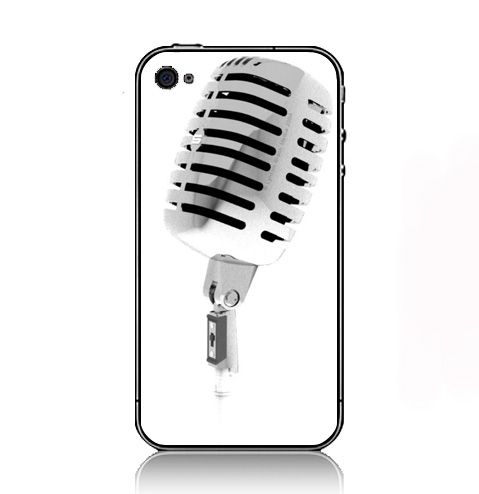 Music Microphones iPhone Kılıf-Kapak 453