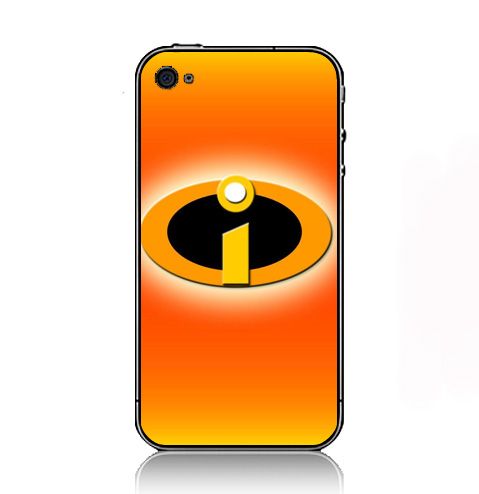 Pixar Disney Company The Incredibles Logos Disney iPhone Kılıf-Kapak  739