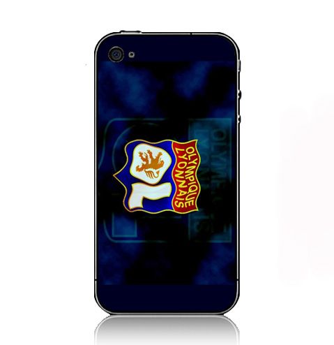 Soccer Lyon logos iPhone Kılıf-Kapak 941