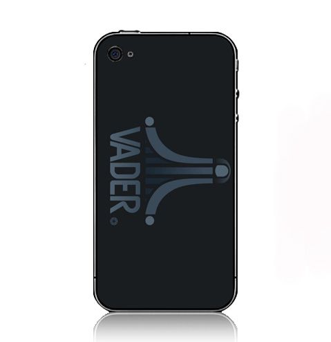Star Wars Minimalistic Darth Vader Front Parody Atari logos iPhone Kılıf-Kapak  983