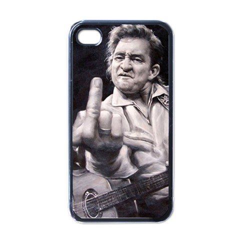 Johnny Cash Middle Finger  iPhone Case Cover    118