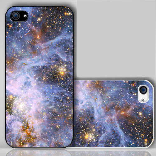 Awesoe Blue Nebula Planet  iPhone Case Cover    020