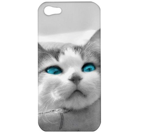 Blue Eyed Cat  iPhone Case Cover    024