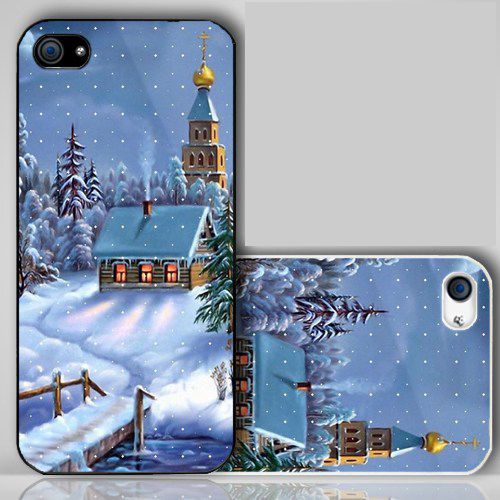 Christmas Scene Snow  iPhone Case Cover    041