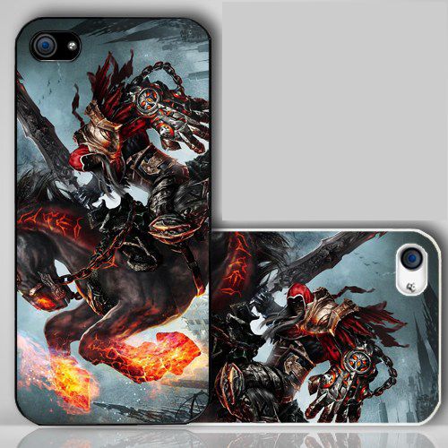 Darksiders Knight With Flaming Horse  iPhone Case Cover    049
